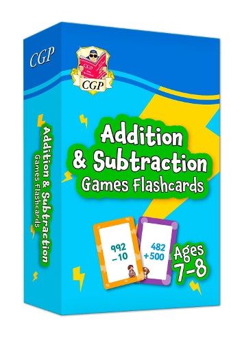 Addition & Subtraction Games Flashcards for Ages 7-8 (Year 3) (CGP KS2 Activity Books and Cards)