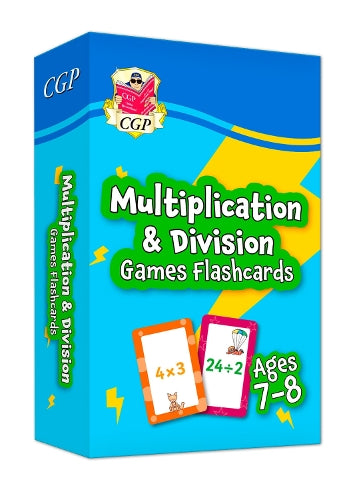 Multiplication & Division Games Flashcards for Ages 7-8 (Year 3) (CGP KS2 Activity Books and Cards)