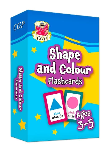 Shape & Colour Flashcards for Ages 3-5 (CGP Reception Activity Books and Cards)