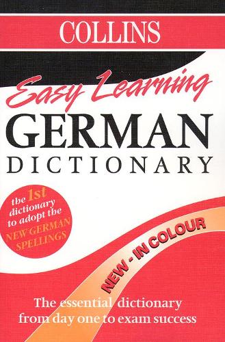 Collins Easy Learning German Dictionary (Collins Easy Learning German): Colour Edition