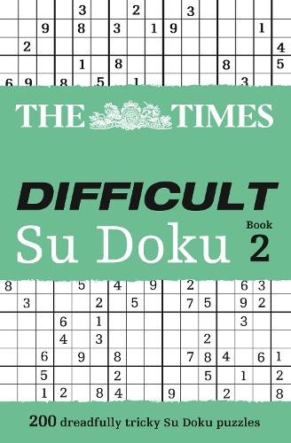 The Times: Difficult Su Doku Book 2: Bk. 2
