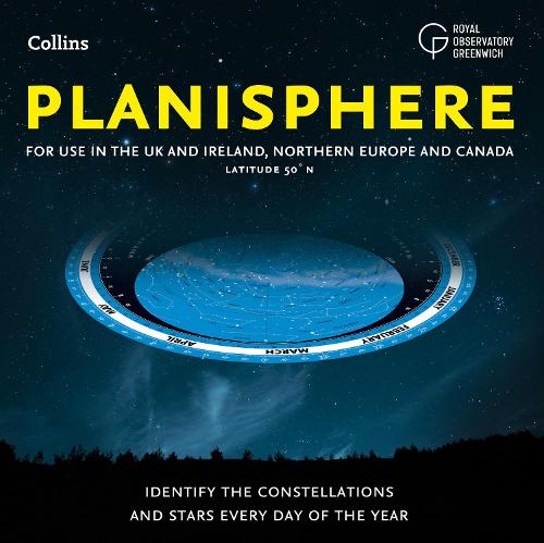 Planisphere: Latitude 50�N - for use in the UK and Ireland, Northern Europe and Canada (Royal Observatory Greenwich)