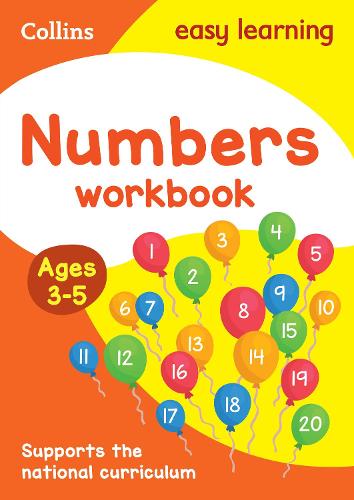 Numbers Workbook Ages 3-5: New Edition (Collins Easy Learning Preschool)