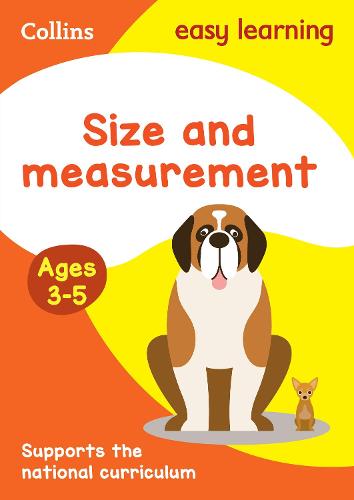 Size and Measurement Ages 3-5: New Edition (Collins Easy Learning Preschool)