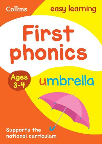 First Phonics Ages 3-5 (Collins Easy Learning Preschool)