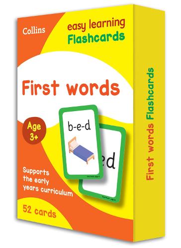 First Words Flashcards (Collins Easy Learning Preschool)