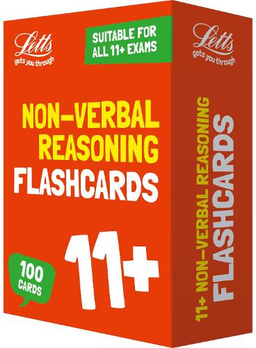 11+ Non-Verbal Reasoning Flashcards (Letts 11+ Success)