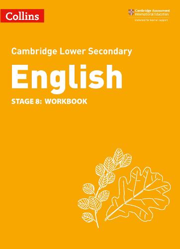 Lower Secondary English Workbook: Stage 8 (Collins Cambridge Lower Secondary English)