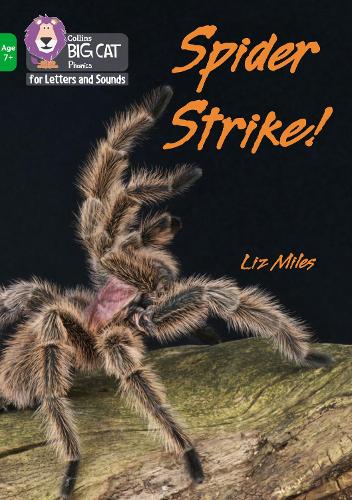 Spider Strike!: Band 05/Green (Collins Big Cat Phonics for Letters and Sounds – Age 7+)