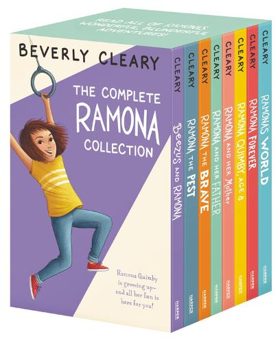 The Complete 8-Book Ramona Collection: Beezus and Ramona, Ramona and Her Father, Ramona and Her Mother, Ramona Quimby, Age 8, Ramona Forever, Ramona the Brave, Ramona the Pest, Ramona's World