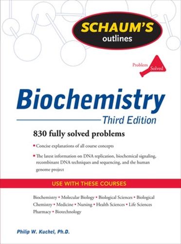Schaum's Outline of Biochemistry, Third Edition (Schaum's Outline Series)