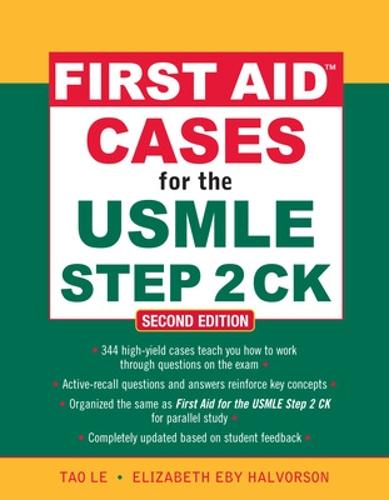 First Aid Cases for the USMLE Step 2 CK, Second Edition (A & L REVIEW)