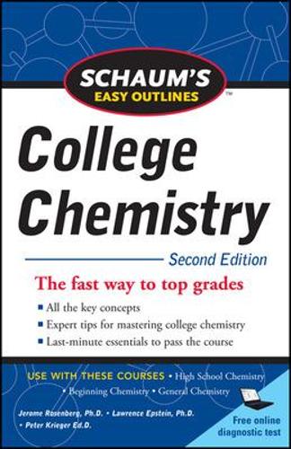 Schaum's Easy Outlines of College Chemistry, Second Edition