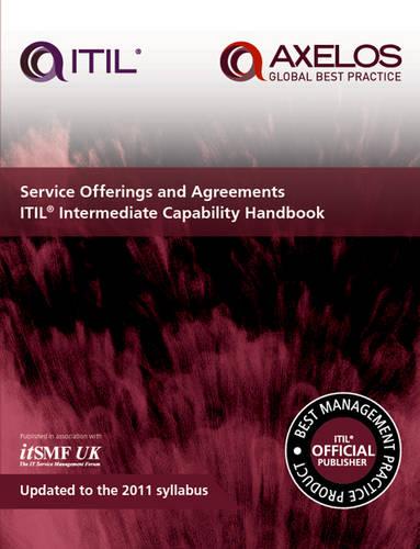 Service offerings and agreements: ITIL 2011 itermediate capability handbook (pack of 10)