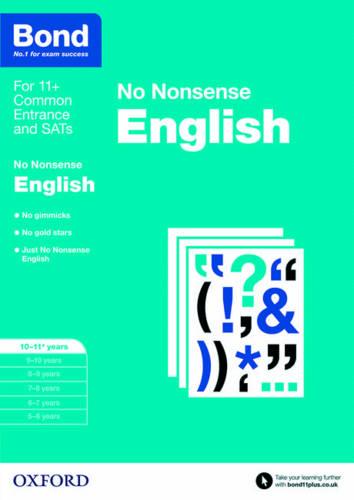 Bond: English: No Nonsense: 10-11+ years