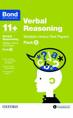 Bond 11+: Verbal Reasoning: Multiple-choice Test Papers: Pack 2