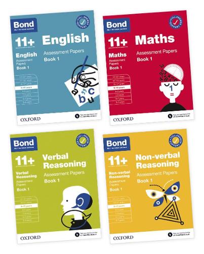 Bond 11+ English, Maths, Verbal Reasoning, Non Verbal Reasoning: Assessment Papers: 9-10 Yrs Bundle