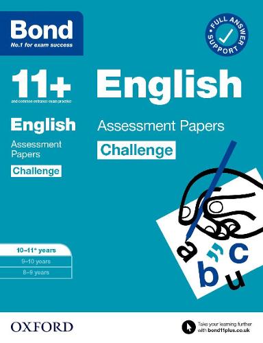 Bond 11+: Bond 11+ English Challenge Assessment Papers 10-11 years (Bond Challenge)