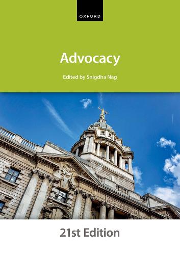Advocacy (Bar Manuals)