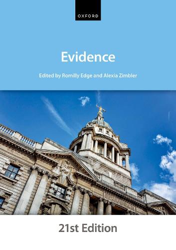 Evidence (Bar Manuals)