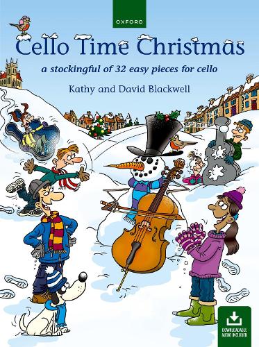 Cello Time Christmas + CD: A stockingful of 32 easy pieces for cello
