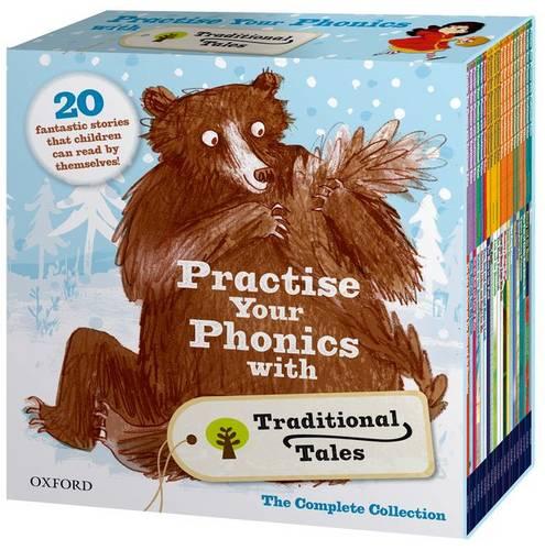 Practise Your Phonics with Traditional Tales Set Collection (21 Books) RRP:£125.79 (Oxford Reading Tree)