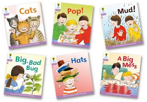 Oxford Reading Tree: Stage 1+: Floppy's Phonics Fiction: Pack of 6