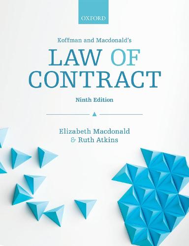 Koffman & Macdonald's Law of Contract
