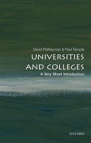 Universities and Colleges: A Very Short Introduction (Very Short Introductions)