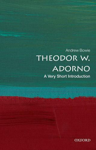 Theodor W. Adorno: A Very Short Introduction (Very Short Introductions)