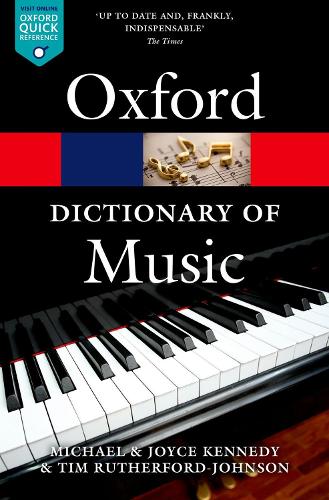 The Oxford Dictionary of Music (Oxford Paperback Reference)
