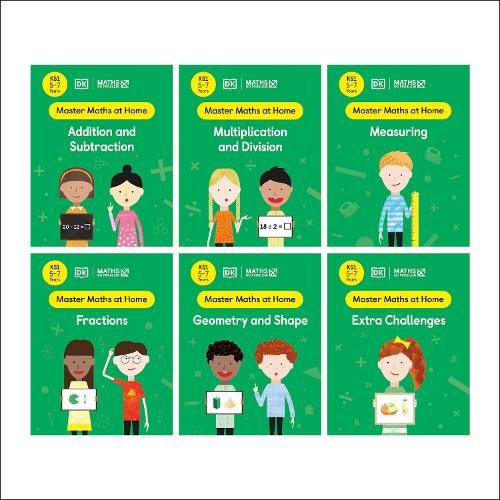 Maths ? No Problem! Collection of 6 Workbooks, Ages 5-7 (Key Stage 1) (Master Maths At Home)