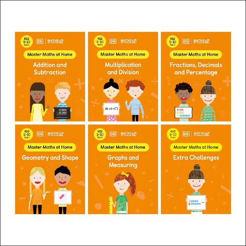 Maths ? No Problem! Collection of 6 Workbooks, Ages 9-10 (Key Stage 2)