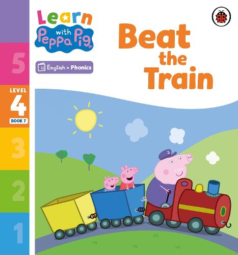Learn with Peppa Phonics Level 4 Book 7 � Beat the Train (Phonics Reader)