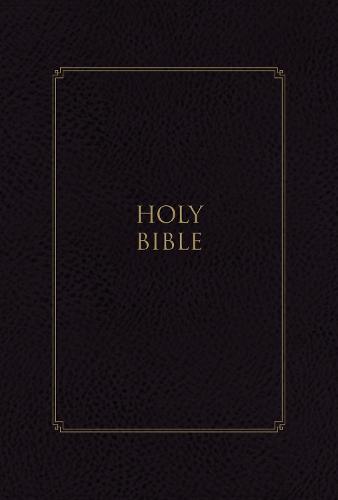 KJV, Thompson Chain-Reference Bible, Leathersoft, Black, Red Letter, Thumb Indexed, Comfort Print: King James Version, Black, Leathersoft, Red Letter