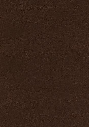 ESV, Thompson Chain-Reference Bible, Leathersoft, Brown, Red Letter, Thumb Indexed: English Standard Version, Brown, Thompson Chain-reference Bible, Leathersoft, Red Letter
