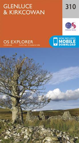 OS Explorer Map (310) Glenluce and Kirkcowan