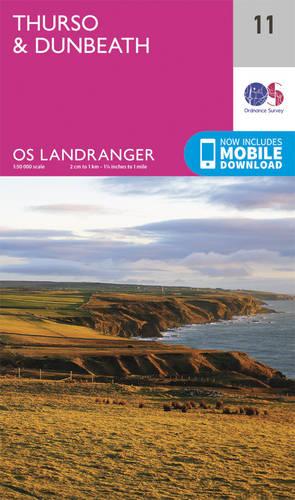 Landranger (11) Thurso & Dunbeath (OS Landranger Map)