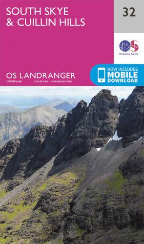 Landranger (32) South Skye & Cuillin Hills (OS Landranger Map)