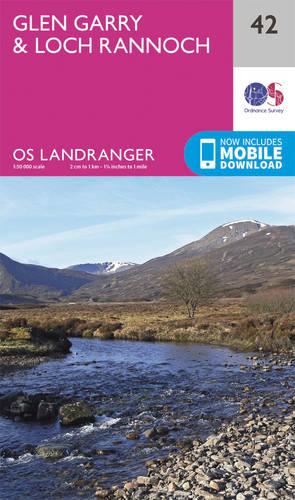 Landranger (42) Glen Garry & Loch Rannoch (OS Landranger Map)