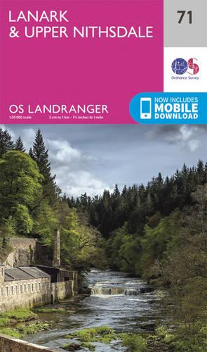 Landranger (71) Lanark & Upper Nithsdale (OS Landranger Map)