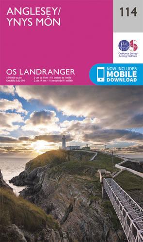 Landranger (114) Anglesey (OS Landranger Map)