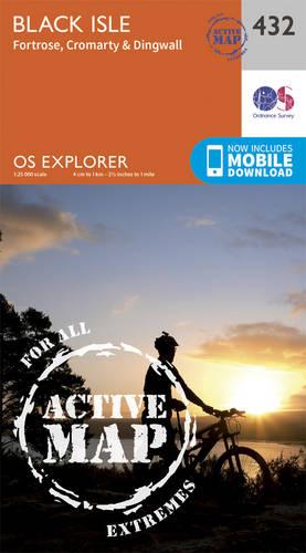 OS Explorer Map Active (432) Black Isle (OS Explorer Active Map)