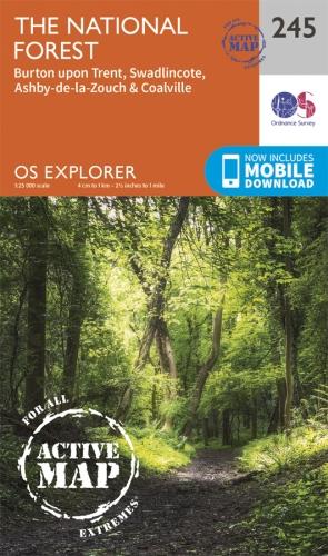 The National Forest (OS Explorer Acive Map) (OS Explorer Map)