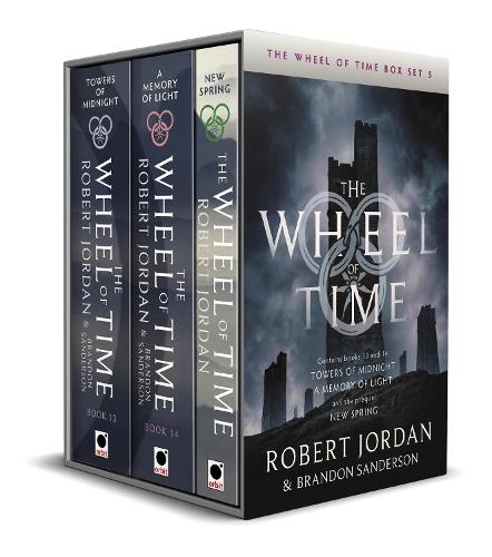 The Wheel of Time Box Set 5: Books 13, 14 & prequel (Towers of Midnight, A Memory of Light, New Spring) (Wheel of Time Box Sets)
