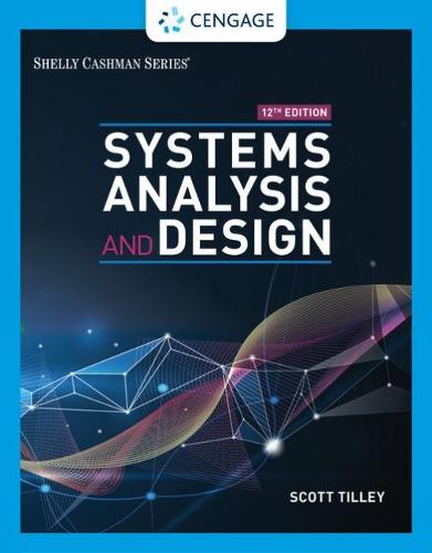 Systems Analysis and Design (Shelly Cashman)