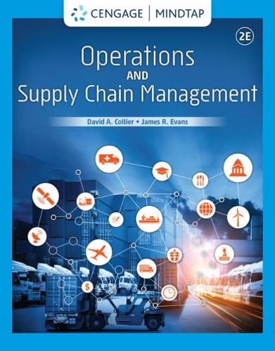 Operations and Supply Chain Management (Mindtap Course List)