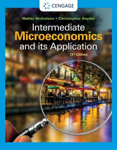 Intermediate Microeconomics and Its Application (Mindtap Course List)