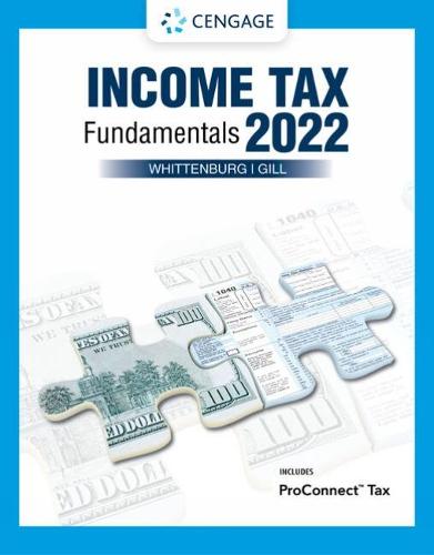 Income Tax Fundamentals 2022 (with Intuit ProConnect Tax Online)