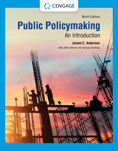 Public Policymaking: An Introduction